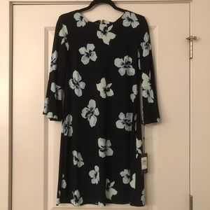 Flower print dress